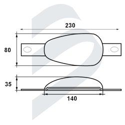 PEZ CON PLETINA - ZINC