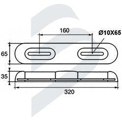 BOLT ON - ZINC