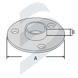 ROUND BASE FOR WELDING
