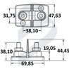 BASE DE CONEXIONES DUAL POWERPOST