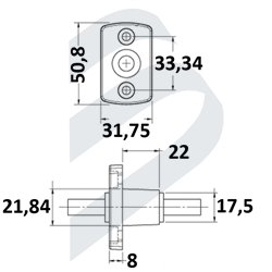 THROUGH CONNECTOR