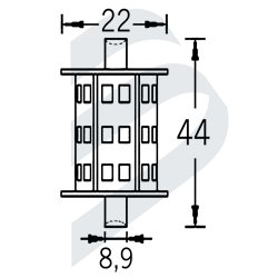 FESTOON 8,5-44 CONVEXO