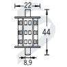 FESTOON 8,5-44 CONVEXO