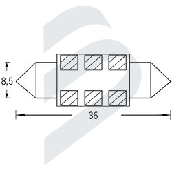 FESTOON 8,5-36