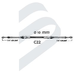 CABLE DE CONTROL REMOTO C22