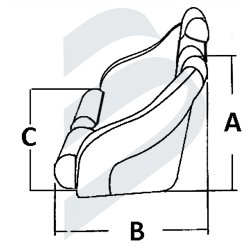 PORTO-NECK DOUBLE SEATS