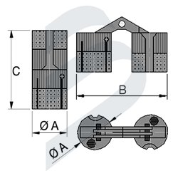 INVISIBLE HINGE CYLINDRICAL