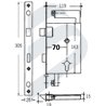 MORTISE LOCK