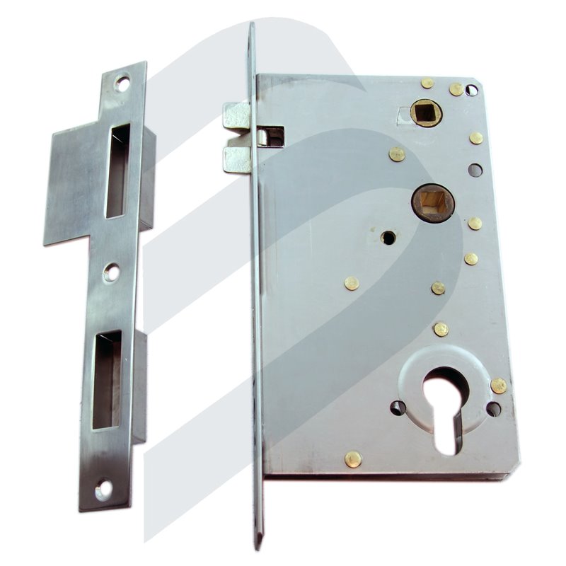 MORTISE LOCK WITH STRIKING PLATE