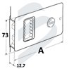 CERRADURA MOBELLA `FLUSH`