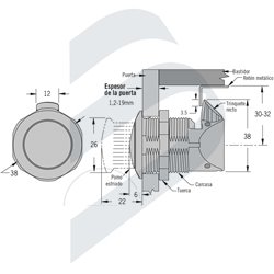 IMPACT LATCH M1