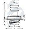 QUICK-FIT BALL PIN LONG