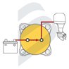 MINI BATTERY SWITCH SINGLE CIRCUIT - KEY