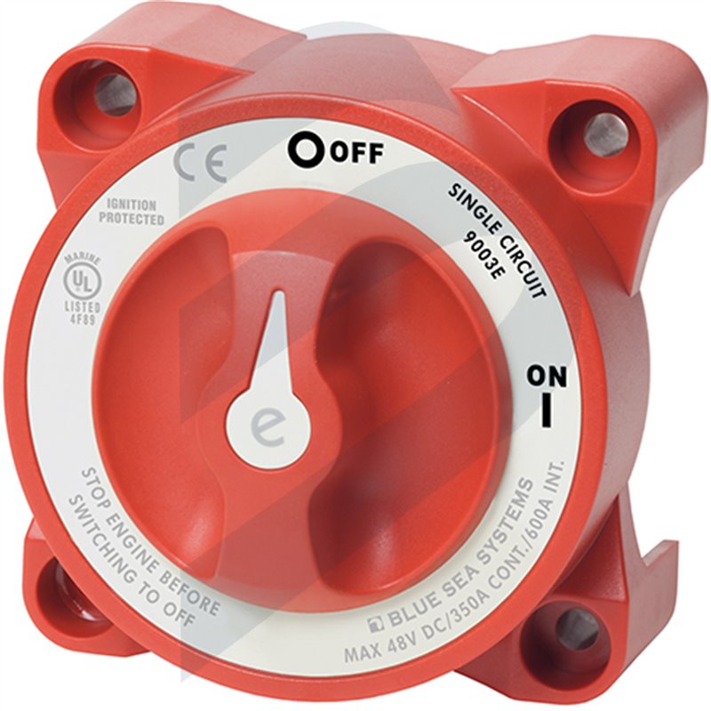 E-SERIES BATTERY SWITCH SINGLE CIRCUIT