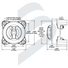 INTERRUPTOR SELECTOR E-SERIES 4 POSICIONES