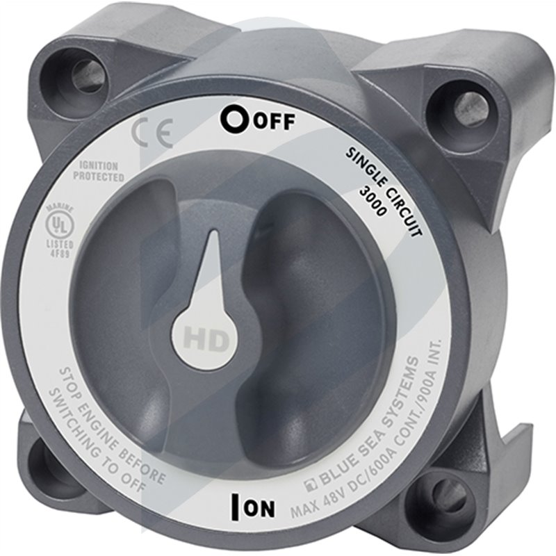 HD-SERIES BATTERY SWITCH SINGLE CIRCUIT