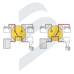 HD-SERIES BATTERY SELECTOR SWITCH 3 POSITION