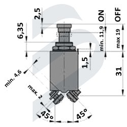 INTERRUPTOR DISYUNTOR 4120