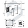 BOCINA ELECTRONICA CON MEGAFONO EW3-M