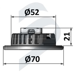 HANS ROUNDED - DIMMABLE