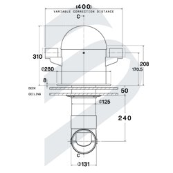 REFLECTOR/TABLE TOP MAGNETIC COMPASS C20-00128