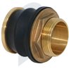 QUICK COUPLING TANK FITTING BRASS-NITRILE