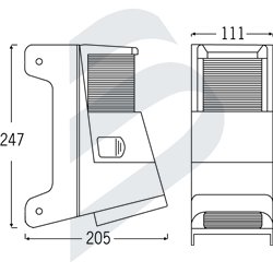 8504 SERIES - MASTHEAD / DECK LIGHT