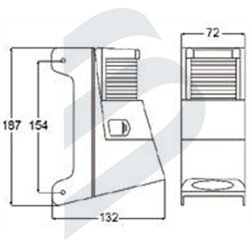 MASTHEAD/DECK VERTICAL 0-12M