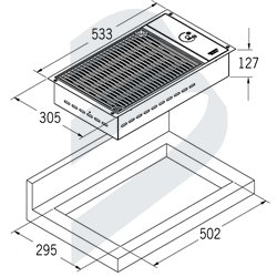 GRILL ELECTRICO KENYON