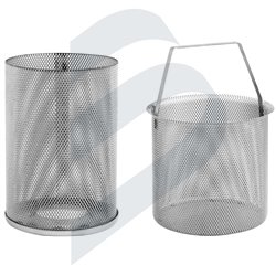 SS BASKET FOR WATER STRAINERS