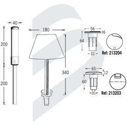 REMOVABLE TABLE LAMPS