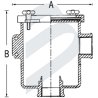 RAW WATER STRAINER 90º