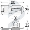 ALDABILLA CON GIRATORIO HEAVY DUTY