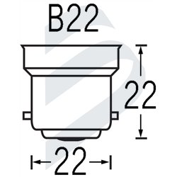 LAMPARA B22