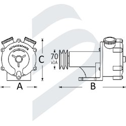 PULLEY DRIVEN PUMP FM SPECIAL