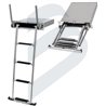 TELESCOPIC LADDER WITH HANDLES