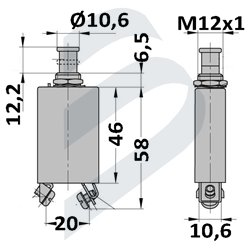 INTERRUPTOR DISYUNTOR TERMICO 412 - DC