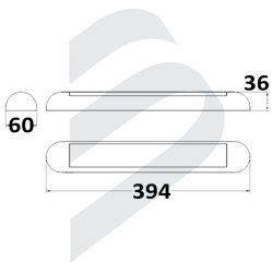 505 RESOLUX FLUORESCENT WHITE WITHOUT SWITCH 12V