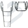 4-STEP TELESCOPIC LADDER WITH HANDLES