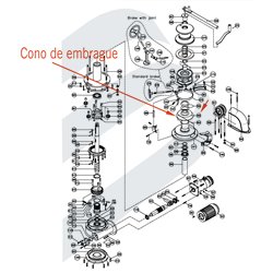 CONO DE EMBRAGUE ERCOLE V. 583