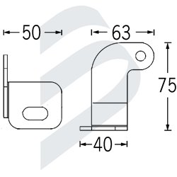 ROTATABLE BRACKET FOR FLLB