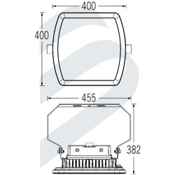 PROYECTOR MARINO EX-FLEX 120W