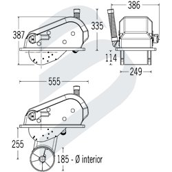 COMPACT RETRACT BOW THRUSTERS