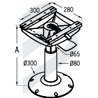 PEDESTALES TELESCOPICOS ASIENTOS