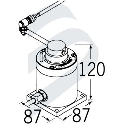 RUDDER ANGLE GAUGE 85-PRO