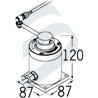 RUDDER ANGLE GAUGE 85-PRO