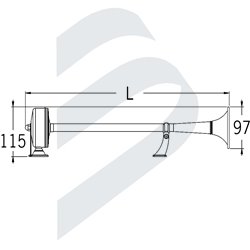 EMX1 SS HORN