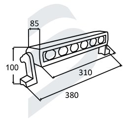 SINGLE ROW LIGHT BAR