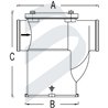 STRAIGHT WATER STRAINER - 316SS