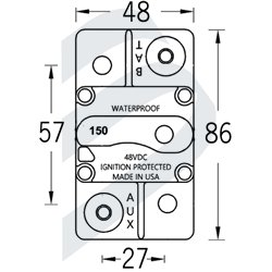 CIRCUIT BREAKER - SURFACE MOUNT